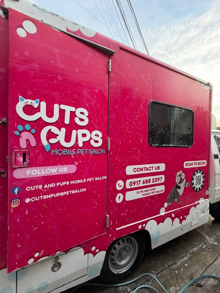 Mobile Grooming Van Interior